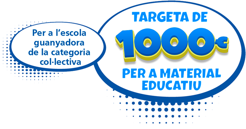 Premio para los ganadores de la categoría colectiva